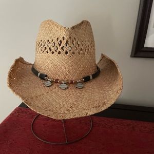 Harley Davidson cowboy hat… genuine, like new!